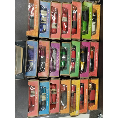 449 - Job lot of Matchbox Models of yesteryear cars in boxes. Models include Rolls Royce, Riley, Vauxhall,... 