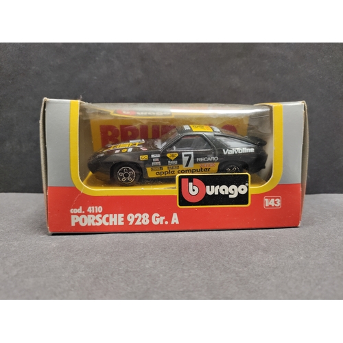 455 - Boxed Burgago 1:43 Porsche 928 Gr. A No. 143