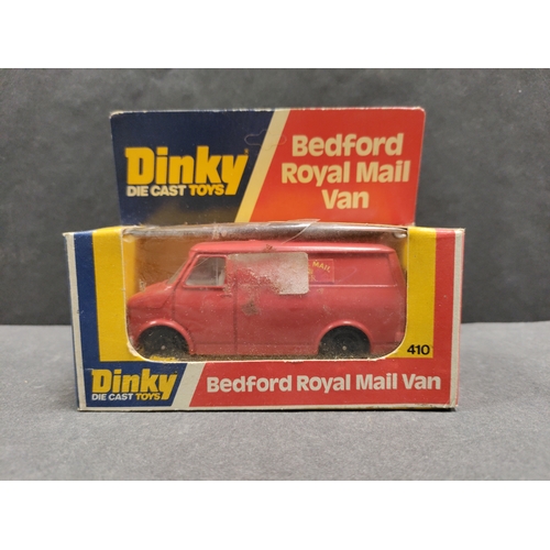 457 - 1977 Dinky Die Cast Toys Bedford Royal Mail Van No.410 in original packaging