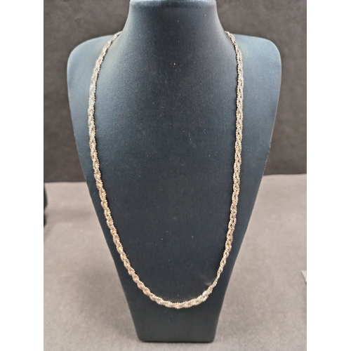 682 - 925 silver chain L 40cm