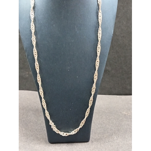 689 - 925 silver chain L 40cm