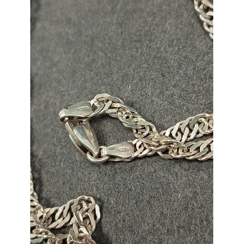 689 - 925 silver chain L 40cm