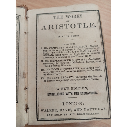 470 - The works of Aristotle, complete masterpiece in four parts embellished with fine drawings