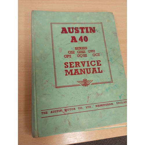 473 - The mind alive encyclopedia of the world book published 1973 and Austin A40 service manual book publ... 