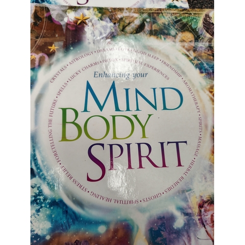 482 - Almost complete collection of Mind Body Spirit collectable folders, cards,tarots and courses on mass... 