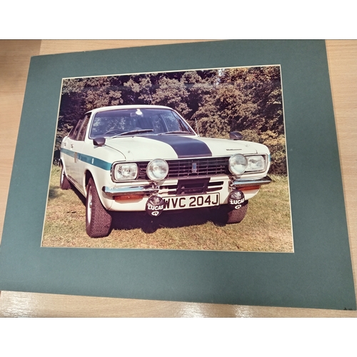 505 - Large original 1970's photo of a Hillman avenger H 40cm x W 50cm