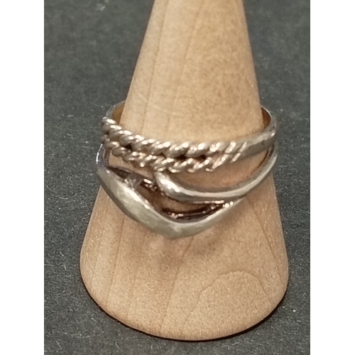 724 - Two 925 silver rings