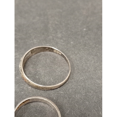 727 - Two 925 silver rings