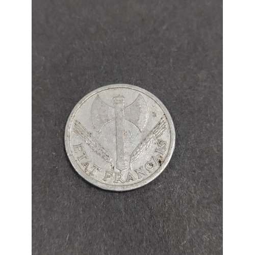 639 - 1943 France 1 Franc coin