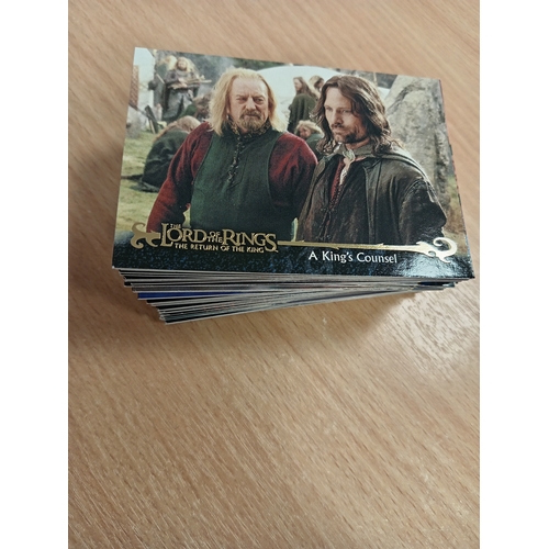 540 - Set of Topps Lord of the rings 'the return of the king'