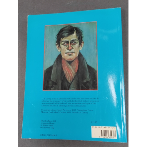 546 - A book about L.S. Lowry with lots of photos of his art.