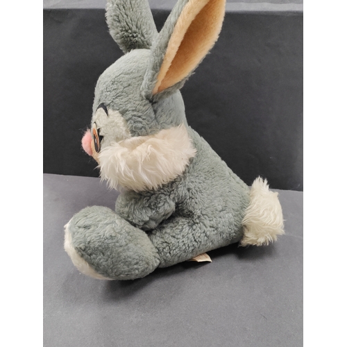 556 - Vintage Thumper from Disneys Bambi the movie. Manufactured by California stuffed toys ltd