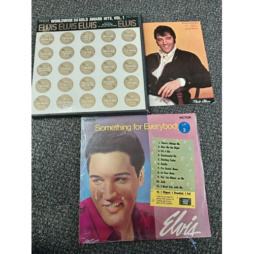 430 - Elvis Presley Worldwide 50 gold awards hits box set, vol 1 compilation album with special bonus phot... 