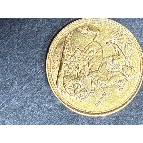 644 - 1895 Full Gold Victoria Sovereign