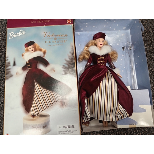 462 - Barbie Victorian ice skater special edition collector 2000 New in box