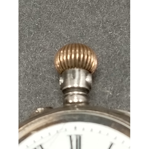 651 - Vintage silver pocket watch D F & Co not working