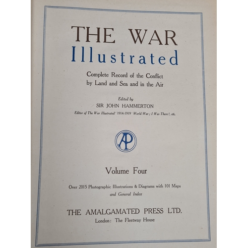 553 - 'The War Illustrated'  WW2 magazines in 3 bound volumes produced during 1939/41. Volume 1= 1939; vol... 