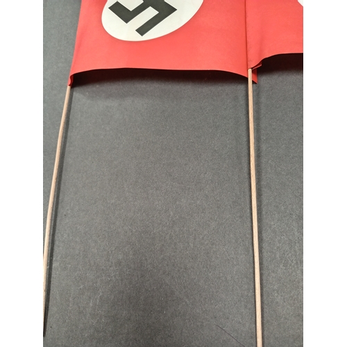 562 - Hitler Nazi  Germany Victory paper flags