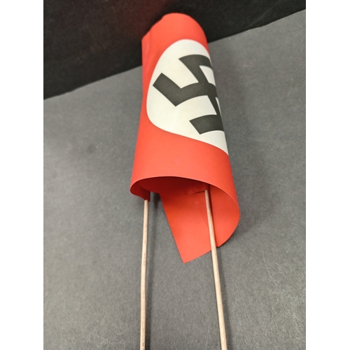 562 - Hitler Nazi  Germany Victory paper flags