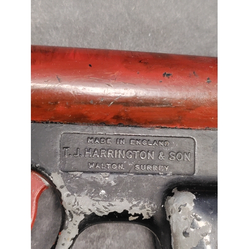 596 - Vintage THE GAT gun .177 calibre air pistol T.J Harrington and son. Walton Surrey. Not for sale to a... 