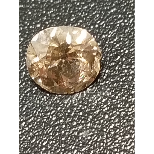 729 - 0.65 ct diamond slight chip on edge