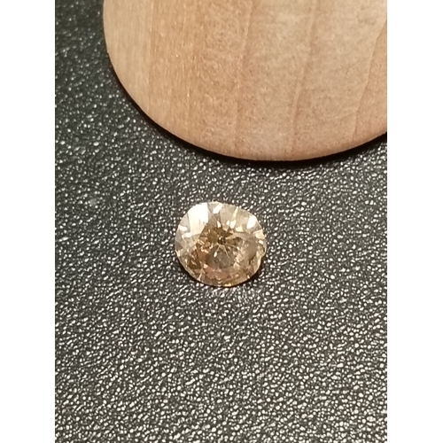 729 - 0.65 ct diamond slight chip on edge