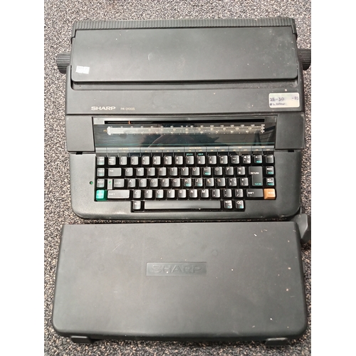 420 - Sharp PA 3100s Typewriter Portable Electronic Intelliwriter