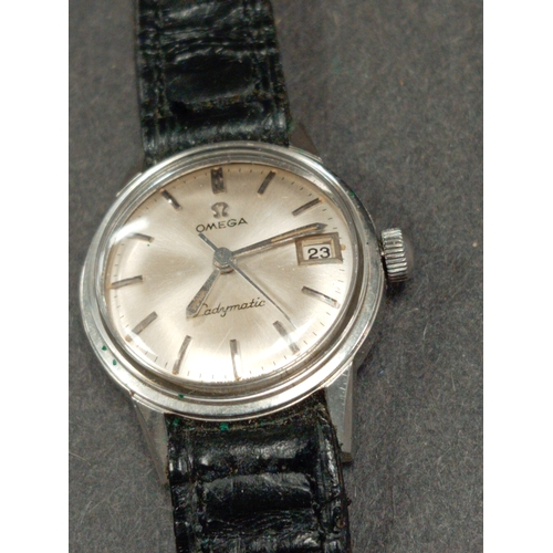 698 - Omega seamaster ladymatic mid century working watch