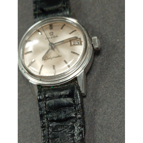 698 - Omega seamaster ladymatic mid century working watch