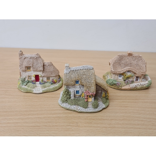 400 - Lilliput Lane British Miniature Models Collection, 6 loose items to include Clover Cottage; The Farr... 