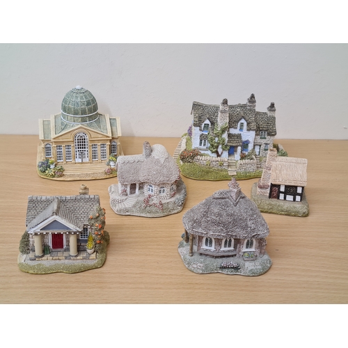 401 - Lilliput Lane British Miniature Models Collection, 6 loose items to include: Pipit Toll; Toll House;... 