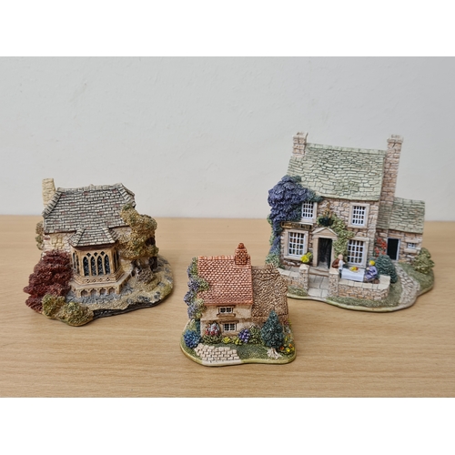 403 - Lilliput Lane British Miniature Models Collection, 6 loose items to include: Swaledale Teas; Bramble... 