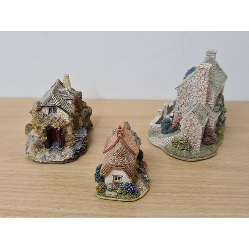 403 - Lilliput Lane British Miniature Models Collection, 6 loose items to include: Swaledale Teas; Bramble... 