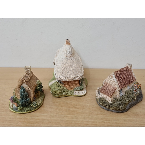 403 - Lilliput Lane British Miniature Models Collection, 6 loose items to include: Swaledale Teas; Bramble... 