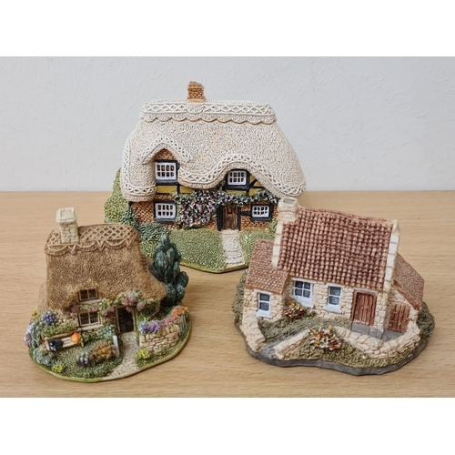 403 - Lilliput Lane British Miniature Models Collection, 6 loose items to include: Swaledale Teas; Bramble... 