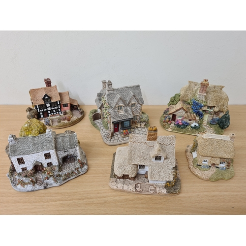 404 - Lilliput Lane British Miniature Models Collection, 6 loose items to include: Breacon Bach; Saddlers ... 