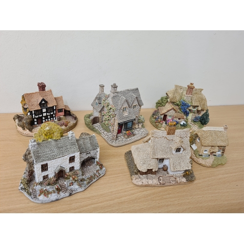 404 - Lilliput Lane British Miniature Models Collection, 6 loose items to include: Breacon Bach; Saddlers ... 