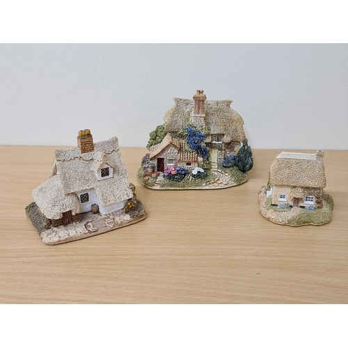 404 - Lilliput Lane British Miniature Models Collection, 6 loose items to include: Breacon Bach; Saddlers ... 