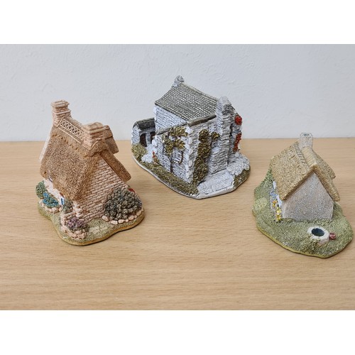 406 - Lilliput Lane British Miniature Models Collection, 6 loose items to include: Little Smithy; Pipit To... 