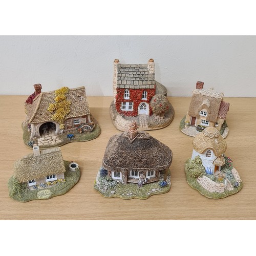 407 - Lilliput Lane British Miniature Models Collection, 6 loose items to include: The Spinney; Petticoat ... 