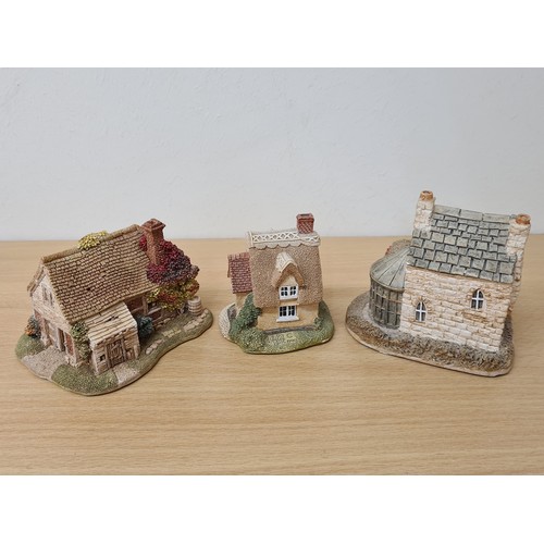 407 - Lilliput Lane British Miniature Models Collection, 6 loose items to include: The Spinney; Petticoat ... 