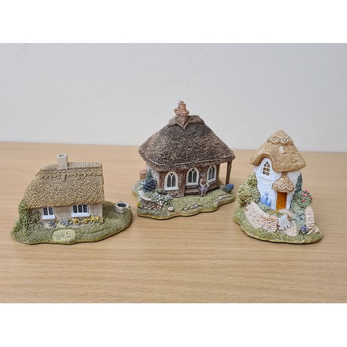 407 - Lilliput Lane British Miniature Models Collection, 6 loose items to include: The Spinney; Petticoat ... 