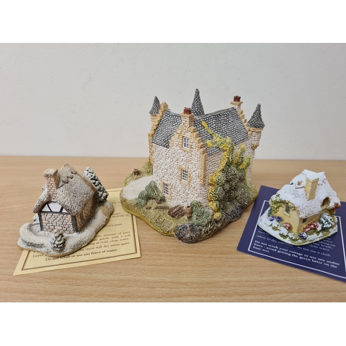 409 - Lilliput Lane British Miniature Models Collection, 6 loose items to include: Fisherman's Bothy; Rive... 