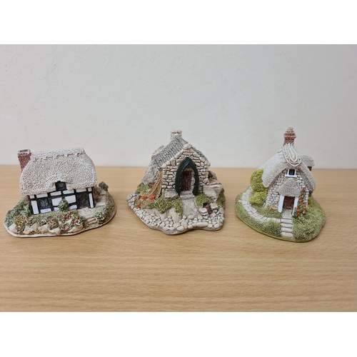 409 - Lilliput Lane British Miniature Models Collection, 6 loose items to include: Fisherman's Bothy; Rive... 