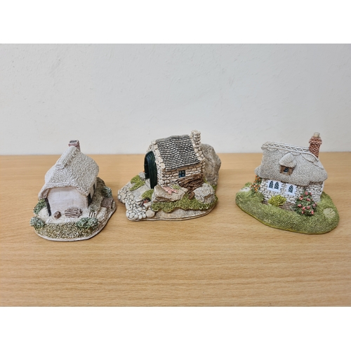 409 - Lilliput Lane British Miniature Models Collection, 6 loose items to include: Fisherman's Bothy; Rive... 