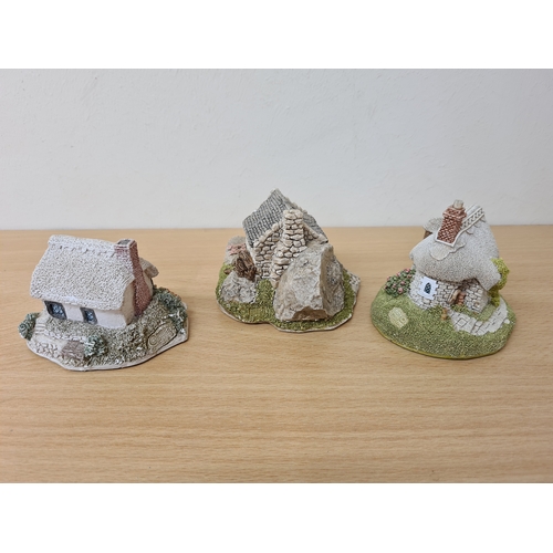 409 - Lilliput Lane British Miniature Models Collection, 6 loose items to include: Fisherman's Bothy; Rive... 