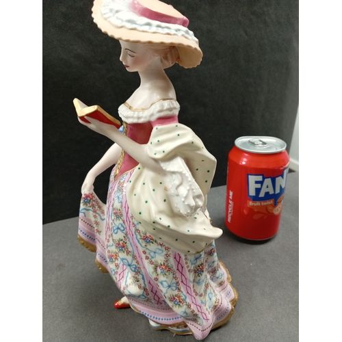 433 - Victorian Lady Franklin Mint Victoria & Albert Museum Reproduction Limited Edition No A  1948. A/F h... 