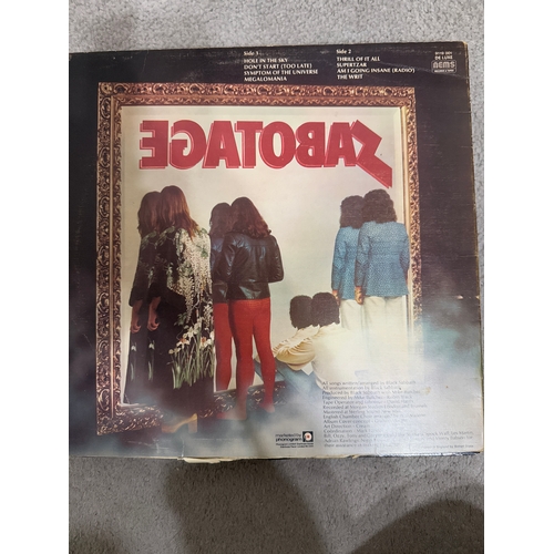 518 - Large job lot of vinyl record albums in various conditions. To include Black Sabbath, Ian Gillan and... 