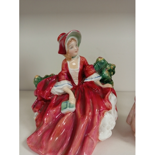 467 - Royal Doulton 1939 Lydia lady figurine and Royal Doulton 1937 Cissie figurine