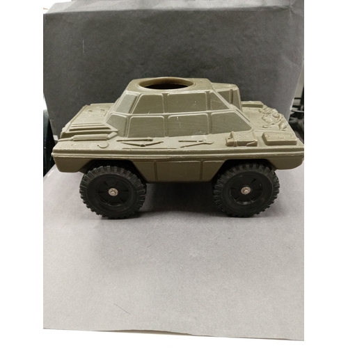 487 - Action man scout car H 22cm x W 27cm